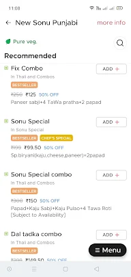 New Sonu Punjabi menu 1