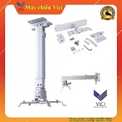 Giá Treo Máy Chiếu 65Cm Bằng Chất Liệu Kim Loại Cứng, Màu Trắng. Vici Phân Phối Giá Treo Máy Chiếu Chính Hãng