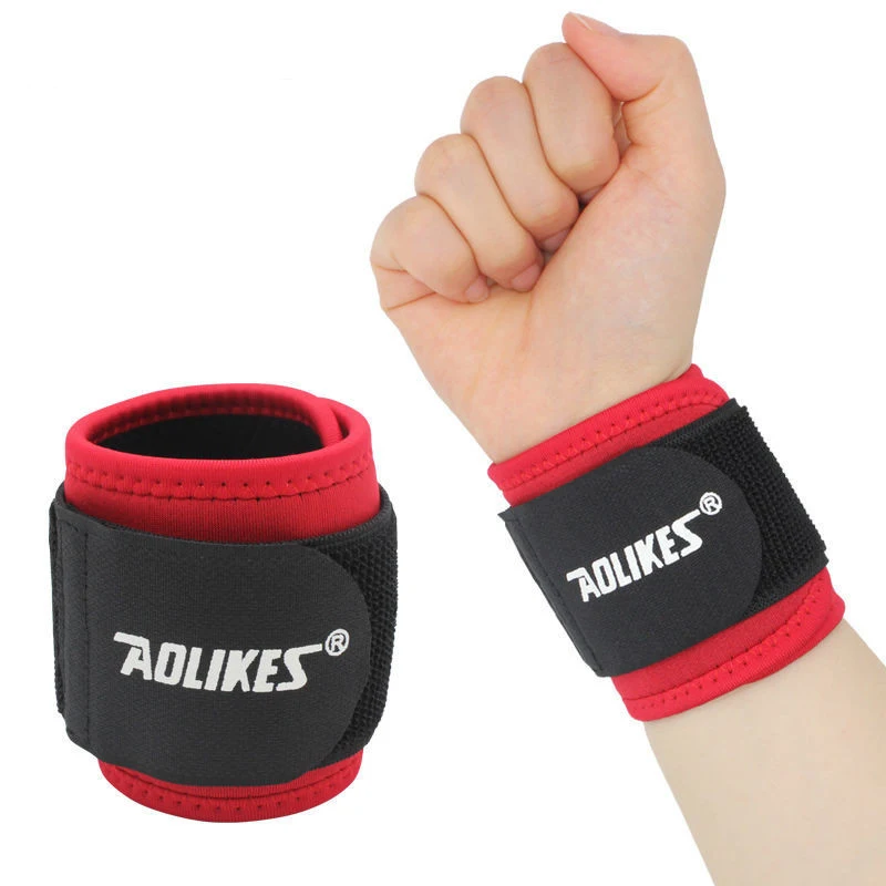 Suporte de pulso esportivo fitness masculino, bandagem de compressão anti-torção, protetor de pulso, ideal para exercícios e proteção.