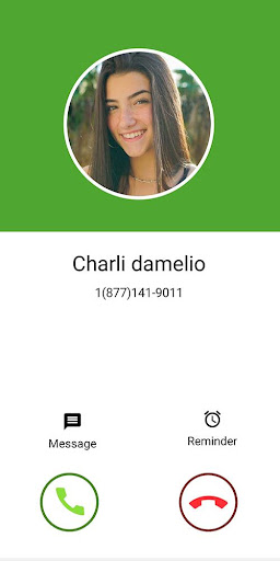 Charli damelio fake call prank