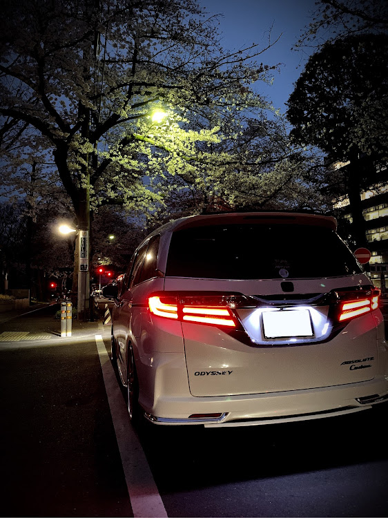 オデッセイの桜・オデッセイRC1・レオンハルト  ゲミュート・マフラー問題・愛車に感謝に関するカスタム事例の投稿画像5枚目