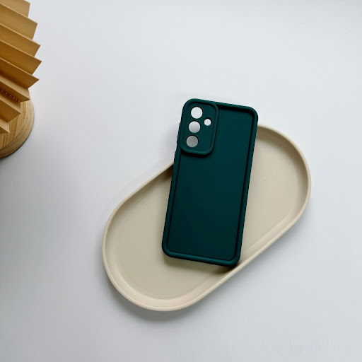 Title 7, Solid Color Minimalist Silicone Soft Shell Phon...