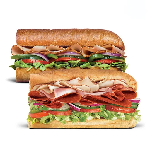 Turkey Sandwich With Subway Club Sandwich