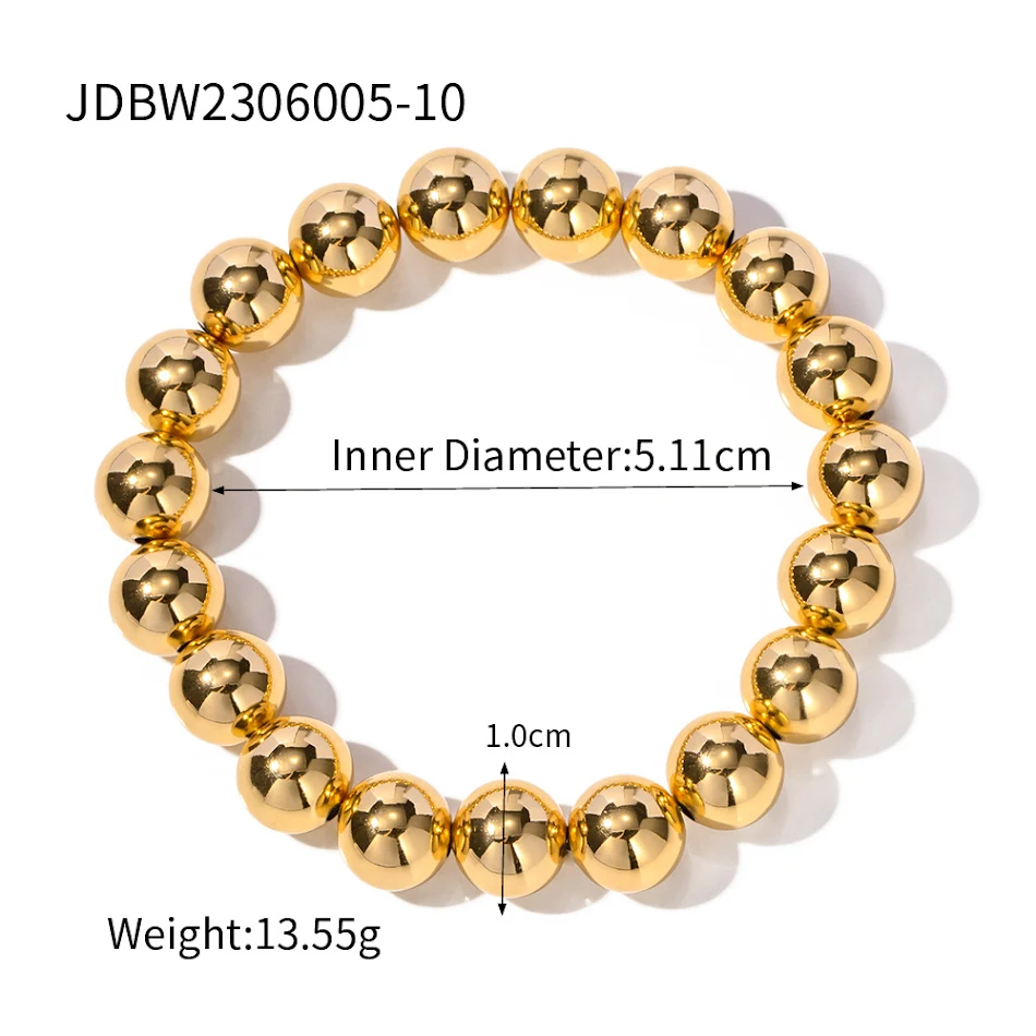 Bracelet minimaliste à billes d'acier avec couverture en cuivre exagérée, personnalisé. Un accessoire unique pour affirmer votre style.
