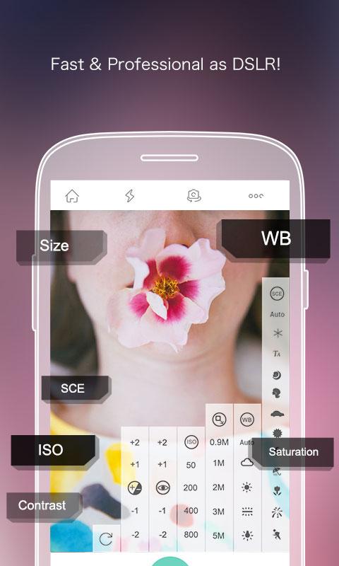 UCam-for Sweet selfie camera Screenshot 1