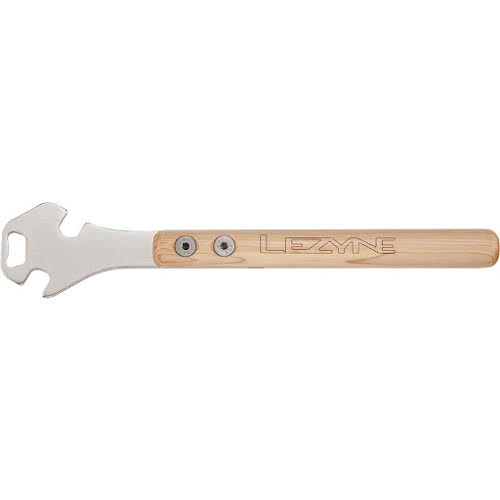 Lezyne Classic Pedal Rod Wood Handled Pedal Wrench