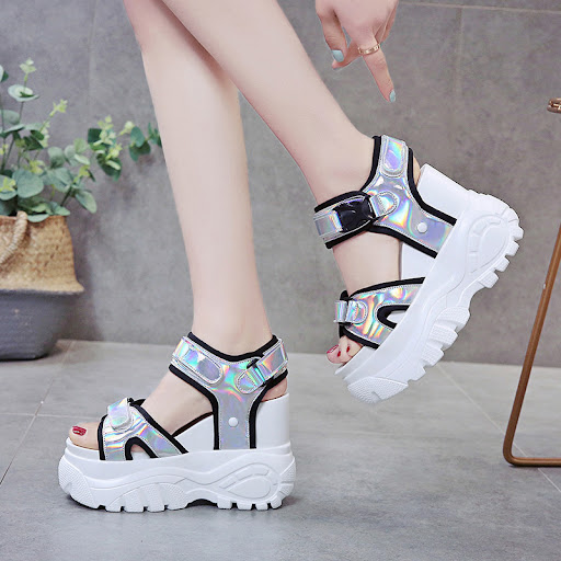 Title 7, Womens Sandals Shoes Platforms Wedge Super Hig...