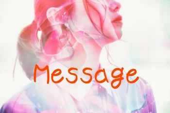 「Message」のメインビジュアル