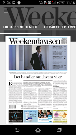 Weekendavisen digital avis