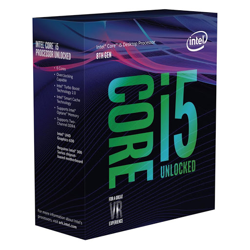 CPU Intel Core I5-8600K (3.6GHz)