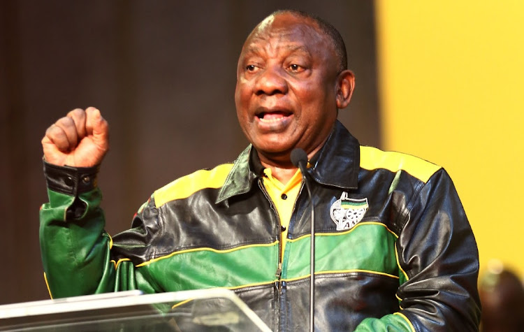 ANC president Cyril Ramaphosa. Picture: FREDDY MAVUNDA