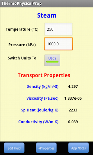 Thermo Physical Properties