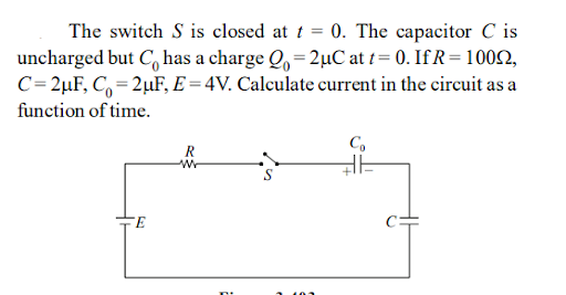 Capacitor discharging circuit