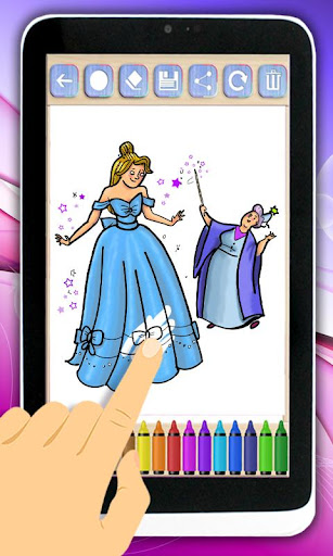 免費下載娛樂APP|Paint princess Cinderella app開箱文|APP開箱王