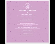 Indulge - The Dessert Co menu 1