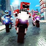 Cover Image of Herunterladen Blocky Super Bike Race Game: Motorrad-Herausforderung 2.11.37 APK