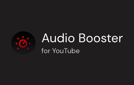 Audio Booster for Youtube small promo image