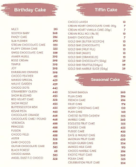 The Sugarr & Spice menu 6