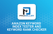 Proseller Amazon Keyword index & Rank tester small promo image