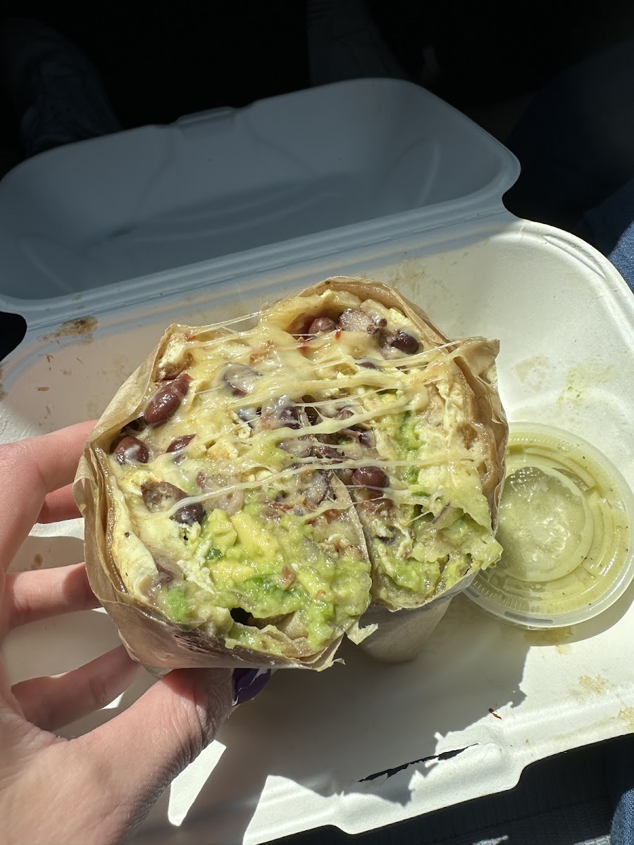 Breakfast burrito