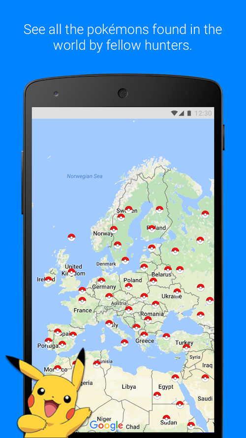 Android application GoSnaps screenshort