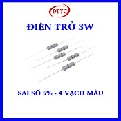 Điện Trở 3W 2.2R 10R 22R 33R 47R 100R 220R 330R 470R 1K 2.2K 3.3K 4.7K 10K 56K 100K 470K 5%