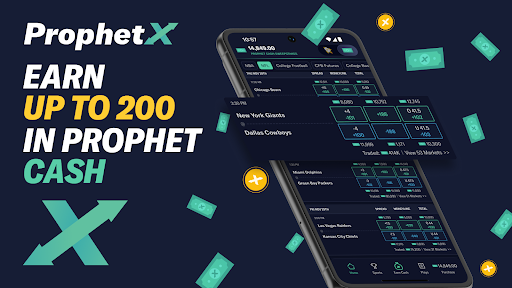 Screenshot ProphetX Peer-to-Peer Exchange