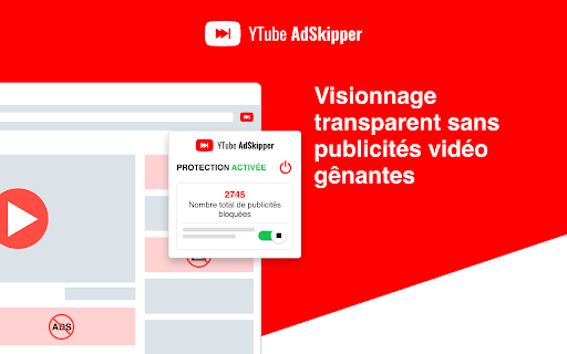 YTube AdSkipper - YouTube sans publicité