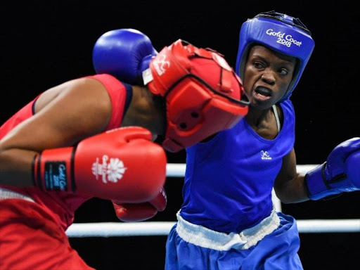 Flyweight Boxer Christine Ongare wins Kenya its 4th Bronze despite losing 5-0 to Northern Irish Carly McNaul in the semis at Common wealth games./COURTESY