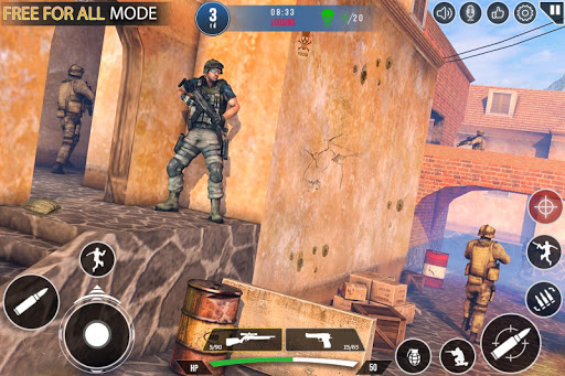 Immortal Squad 3D Free Game: New Offline Gun Games screenshots 6