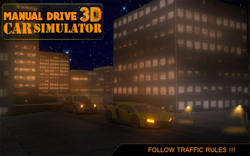 Mannual Drive Car Simulator 3D