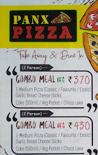 Panx Pizza menu 3