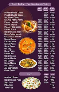 Charsi Chaap menu 2