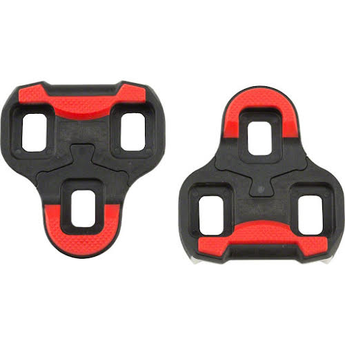 VP Components Arc 6 Look Keo Cleat, 9 Degree, Red/Black