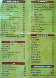 SK Chinese menu 5