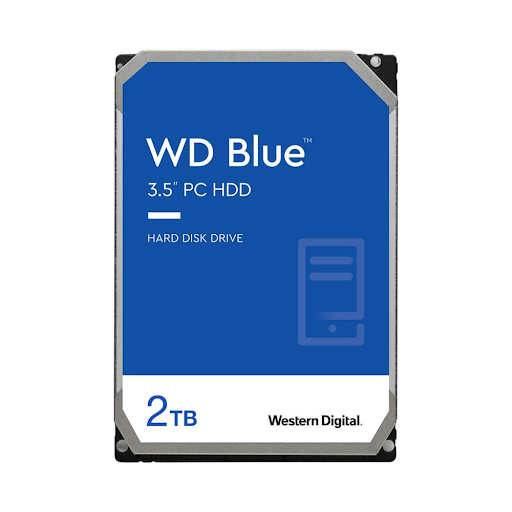 Ổ cứng gắn trong DESKTOP WD Blue 2TB, 3.5, SATA 3 (WD20EZBX)