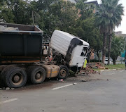 The Johannesburg metro police department said the truck, which was carrying chrome from Rustenburg to City Deep, crashed into the rear of a van and SUV vehicle which were stationary at a traffic light.