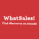 Download WhatSales - Discounts on Brands For PC Windows and Mac 1.1.0