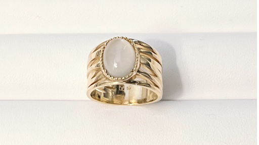 bague pierre de lune