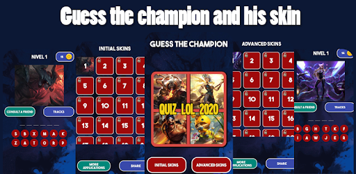 pas Gør det ikke Markér Guess the Champion of LoL - QUIZ LOL  (lolchampions.guessthechampion.adivinaelcampeondelol) - 1.0 - Game - APKsPC