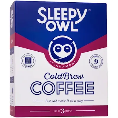 Sleepy Owl Cinnamon Brew Coffee (Mono Carton - 3 pack