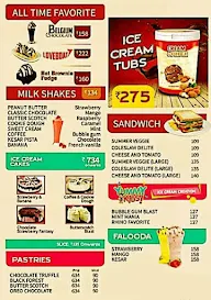 Cream & Fudge menu 3