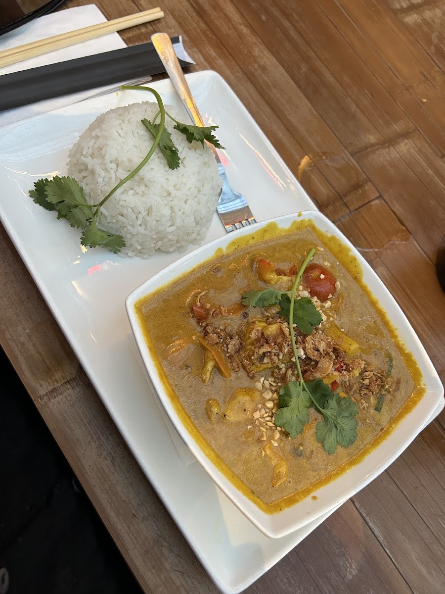 GF Chicken Curry and Rice