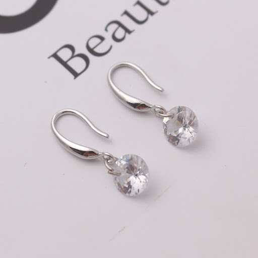 Title 1, Womens Stylish Round Zircon Stud Earrings. Enh...