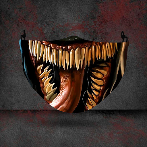 Title 37, Halloween printed mask for costumes and parties...