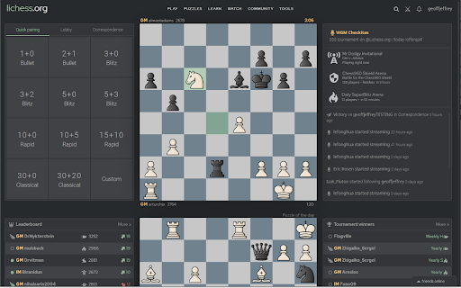 Prettier Lichess