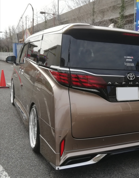 アルファードの半顔イケメンリレー・ハミタイ・ワークジスタンス・RS-R black-i・愛車の半顔が見たいに関するカスタム事例の投稿画像1枚目