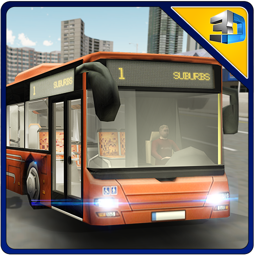 Sim bus transport public icon