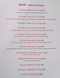 Wah Wah Foods menu 1