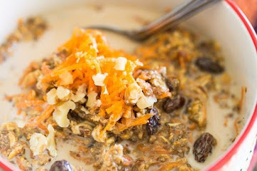 Carrot Cake Overnight Oats